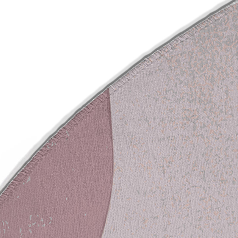 Pastel Shore Indoor And Outdoor Area Rug, Round 5'