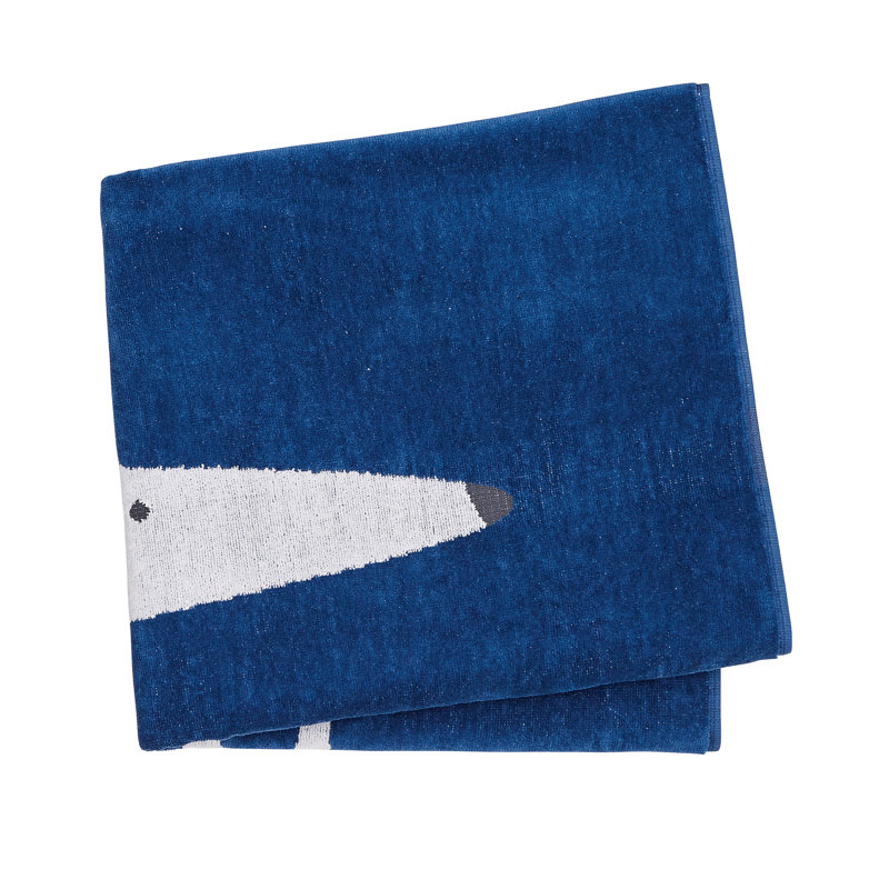 Mr Fox Ultra Light Hand Towel, Denim