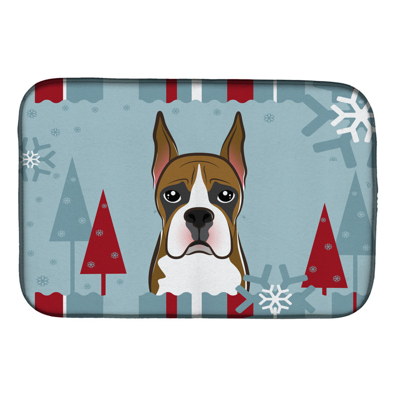 Tapis de séchage boxer de noël winter