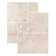 Windsor Versailles Pattern Travertine Look Porcelain Tile