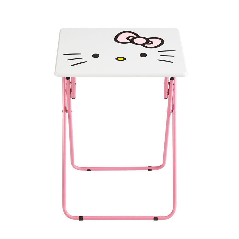 Hello Kitty Folding TV Tray Table, Snack Table, Portable Table for laptop, entertaining,eating