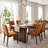 Zaliya Tufted Side Chair Dining Chair-1563215968