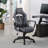 Inbox Zero Influx Adjustable Ergonomic Faux Leather Swiveling PC & Racing Game Chair-1748741006