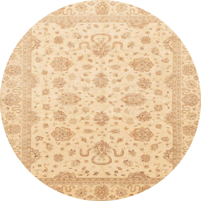 Tapis abstrait 4058, Rond 8 pi