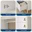 Armoire-penderie de 78,9 po de hauteur avec tiroirs, tablettes et tringle-214751855