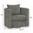 Fran Swivel Barrel Chair-2107565380