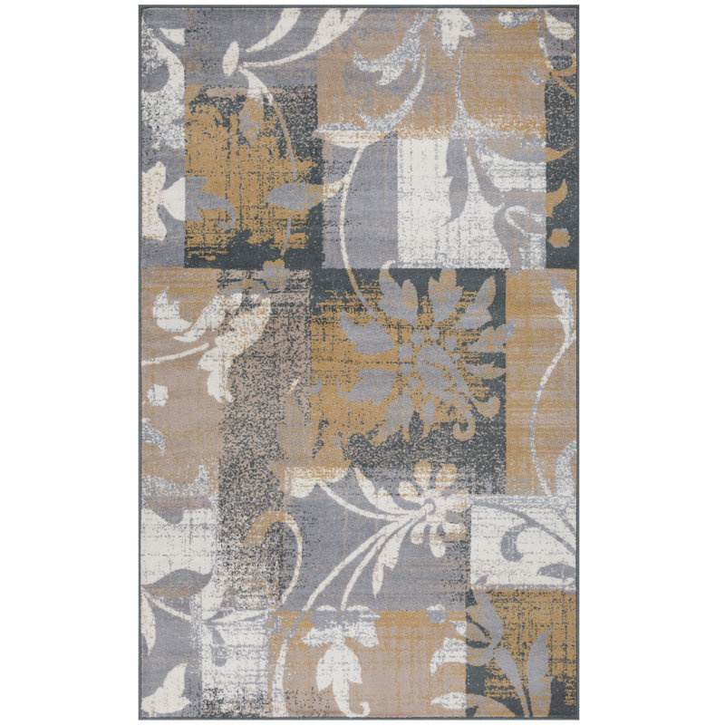 Tapis ou tapis d'intérieur Pastiche, Rectangle 7 pi x 9 pi
