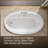 Sunward 72" x 42" Whirpool Bathtub-10607550