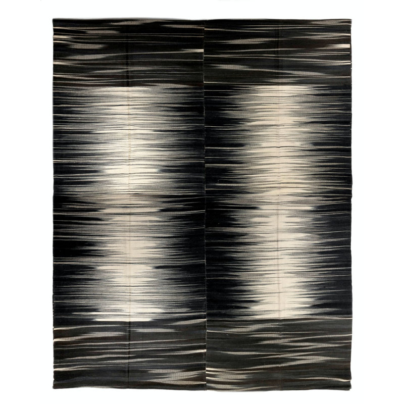 Tapis turc moderne à double face de 11,2 x 15,2 pi, options personnalisées disponibles