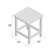 Long Island 18" Side Table