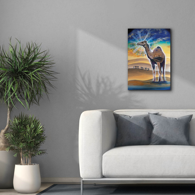  «Soul Journey» par Verena Wild, art mural sur toile, H 26 po x l 18 po