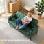 Sofa Seats Modern Style Comfy Small Sofa with Pocket Storage 2 USB 2 Cup Holders Upholstered Couch for Living Room Bedroom Office-1382022162-1382022165