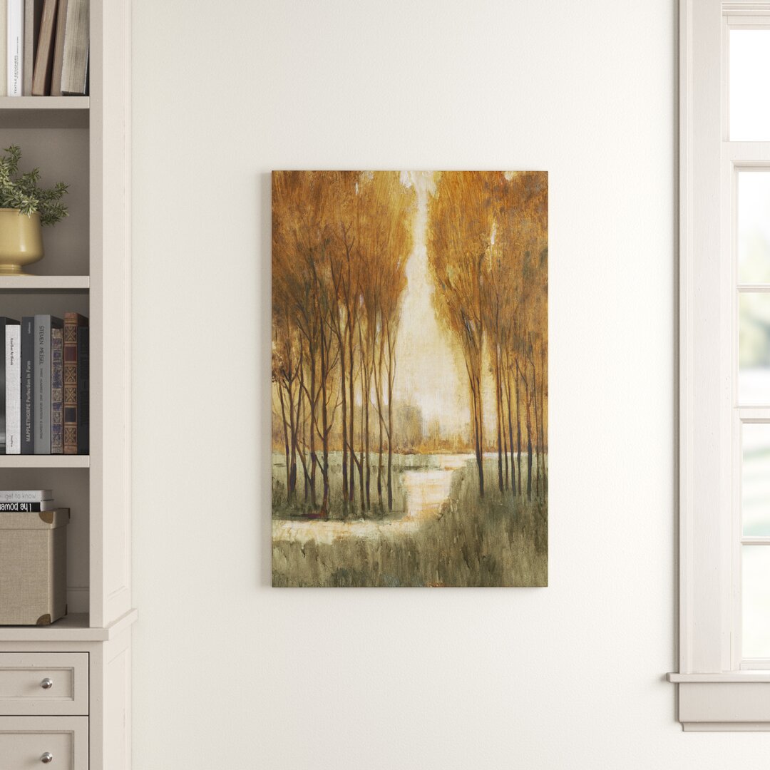 Leinwandbild Golden Forest I von Timothy O'Toole