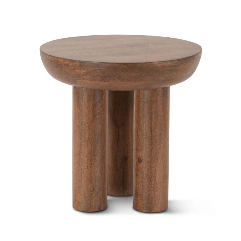 Noto Solid Wood End Table