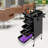 35.4'' H x 20.5'' W 6-tier Multifunctional Salon Trolley Cart with Wheels