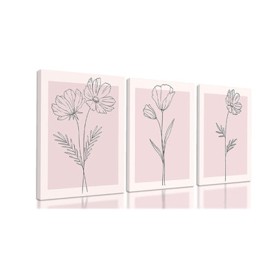 3 Piece Wrapped Canvas Print