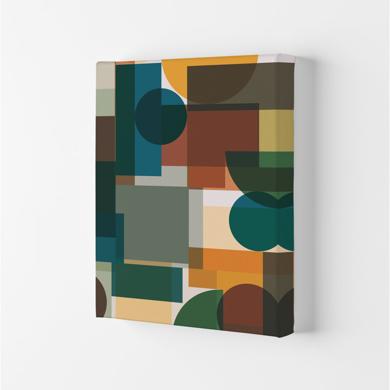 Abstract Pair Set B - Print, No Frame, 42cm H x 30cm W x 1cm D