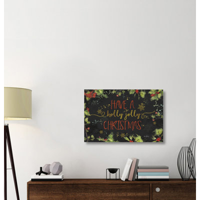 " Christmas Sentiments I Black " by Katie Pertiet