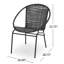 Desdemona Wicker Outdoor Lounge Chair-10565778