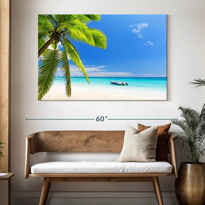 Palmier Gillard Summer Beach, H 34 po x l 51 po