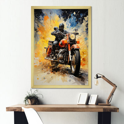 Motocyclette industrielle