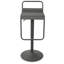 Tabouret de bar rotatif hauteur réglable Clark