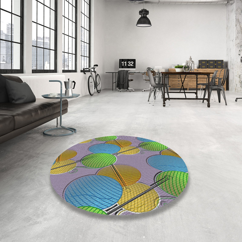 Indoor Rug, Round 8'