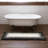 Sparkman Ombre Border Polyester Machine Washable Bath Rug-1916131247-1916131246