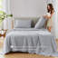 Ensemble de draps 100% coton respirant en coton 144TC-108513204-108513208