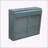 Versatile 2-Door Wall-Mounted Metal Storage Cabinet for Various Rooms with Tempered Glass Doors and Shelves-890756390