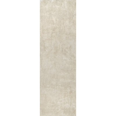 Adonya Solid Machine Washable Runner Plush Rug for Living Room Bedroom Dining Room Nursery Entryway Hallway