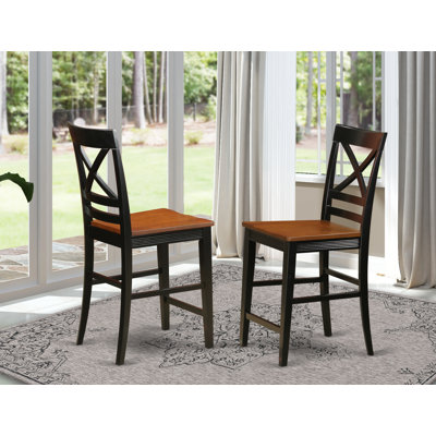 Baho Solid Wood Counter Stool