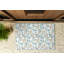 Non-Slip Floral Outdoor Doormat