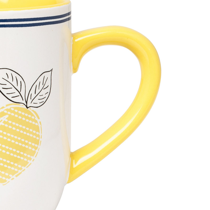 Beardstown Lemon Stripe Mug