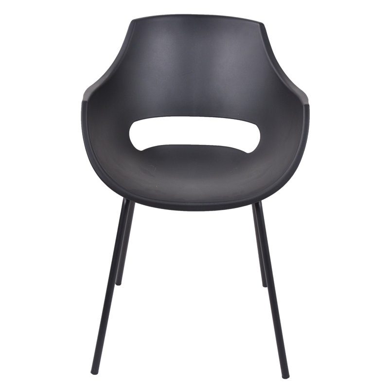 Mendota 50cm H Side Chair, Dark Grey