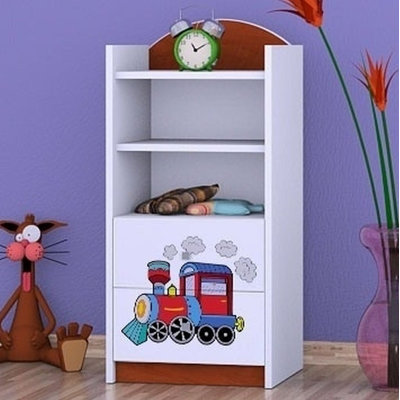 Melody 96cm H X 45cm W Transportation Kids Cube