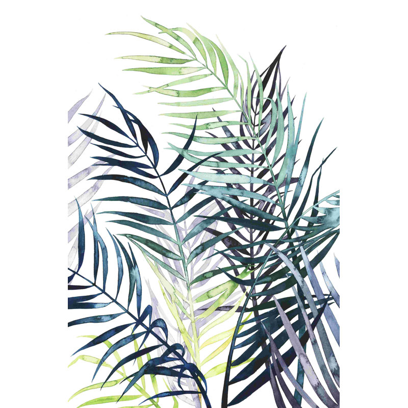 Twilight Palms I, H 18 po x l 12 po