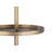 Round Metal 5-Tier Narrow Shelf Display