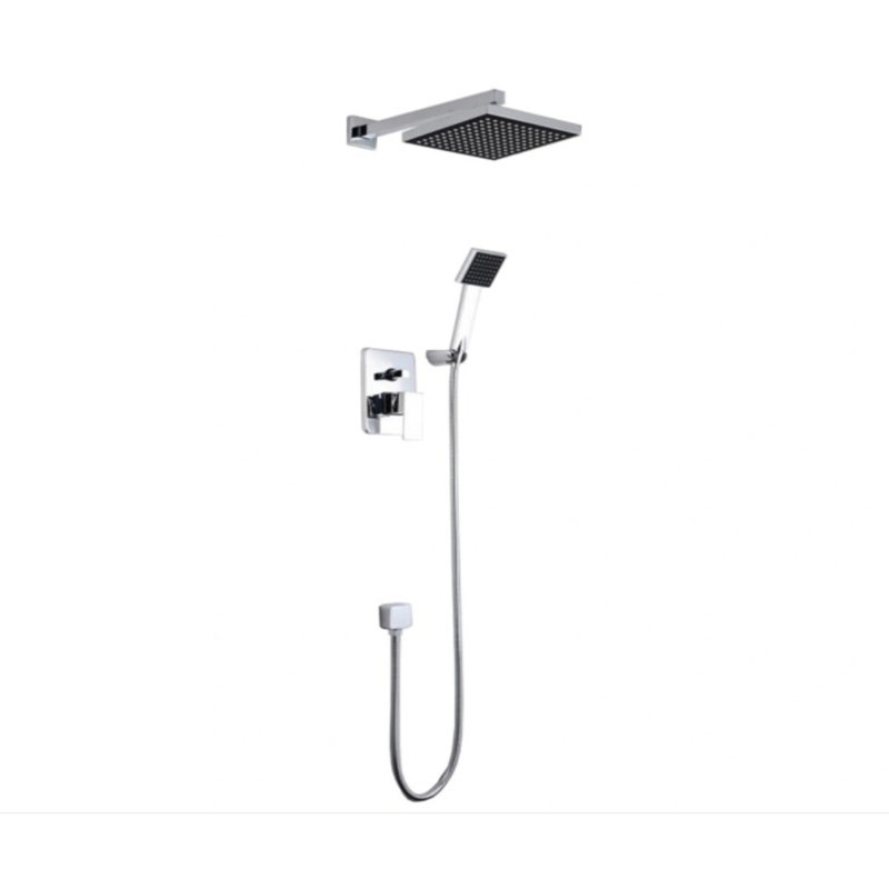 Système de douche complet avec valve brute