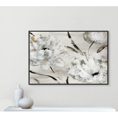 «Misty Morning Blooms», impression sur toile par Katrina Craven