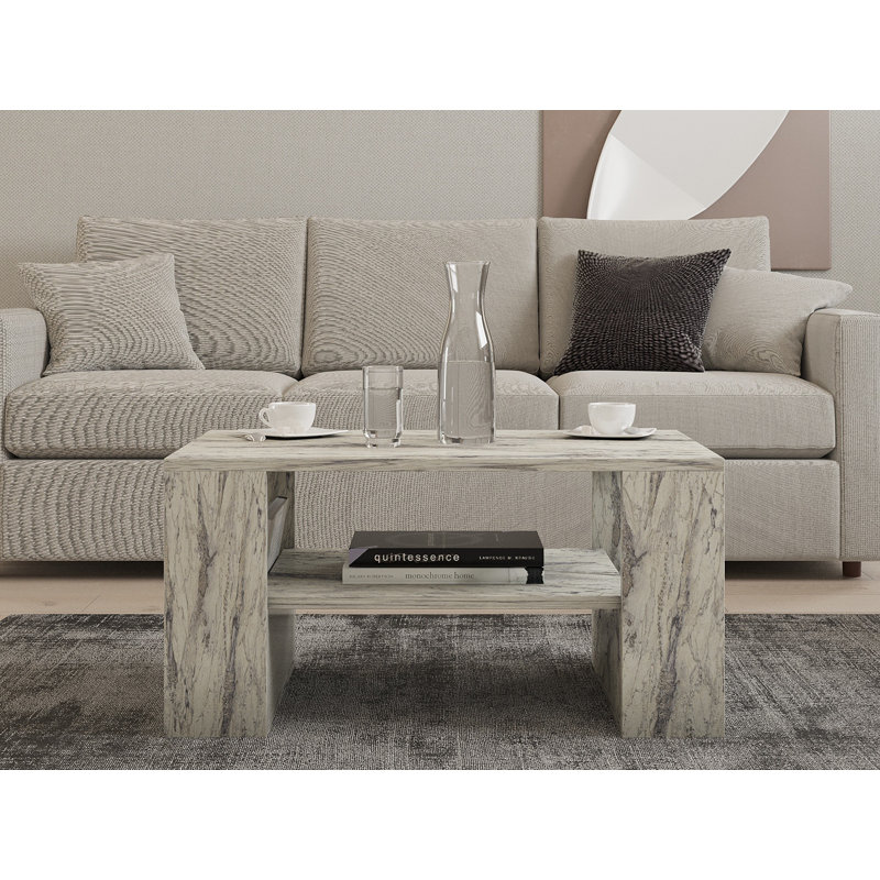 Glorias Coffee Table, Freesia Marble
