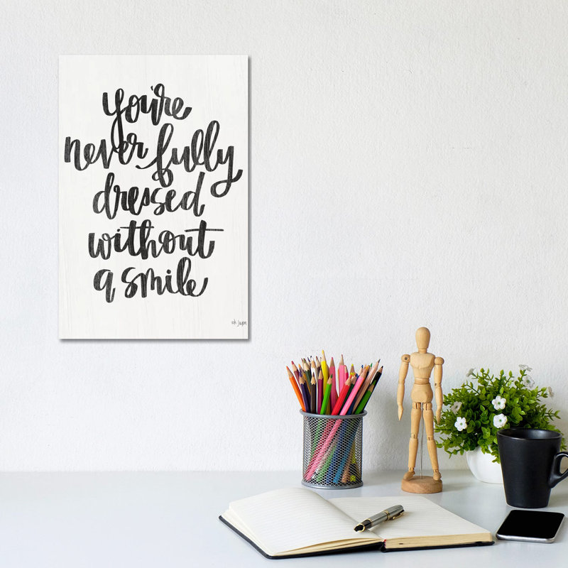 You're Nev by Jaxn Blvd. - Wrapped Canvas Gallery-Wrapped Canvas Giclée, 30.48 cm H x 20.32cm W