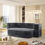 Canapé pliable 78,7 po 2-en-1 avec couverture fonctionnelle et 2 coussins moelleux-116743810