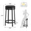 Swivel Counter Stool with Metal Frame-1427148008-1427148009