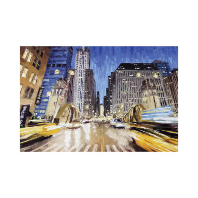 Lasalle Bridge 1 Piece Wrapped Canvas Painting