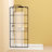 Framed Glass Shower Screen 34" Width X 72"Height With 1/4" 6Mm Silk-Printing Tempered Glass, Matte Black Aluminum And Support Bar, Shower Door