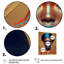 Exquiste «African Woman Design VII», reproduction sur toile-87370588-87370595
