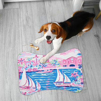 Tapis nautique chic 1 pièce