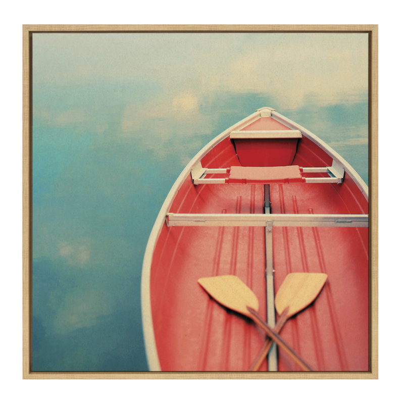 «Floating on a Cloud» par Alicia Bock, reproduction d'art sur toile encadrée