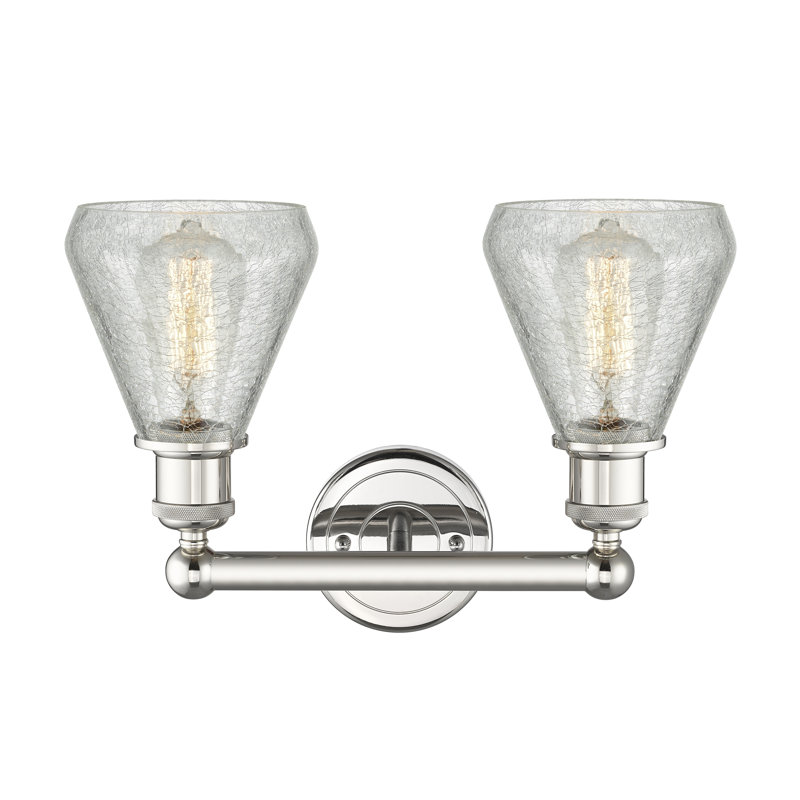 Petronille 2 - Light Dimmable Vanity Light, Polished Nickel